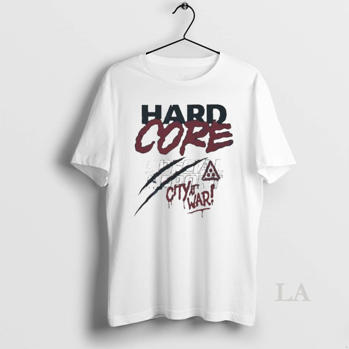 Original Hard Core With Tony Pope City At War Unisex
