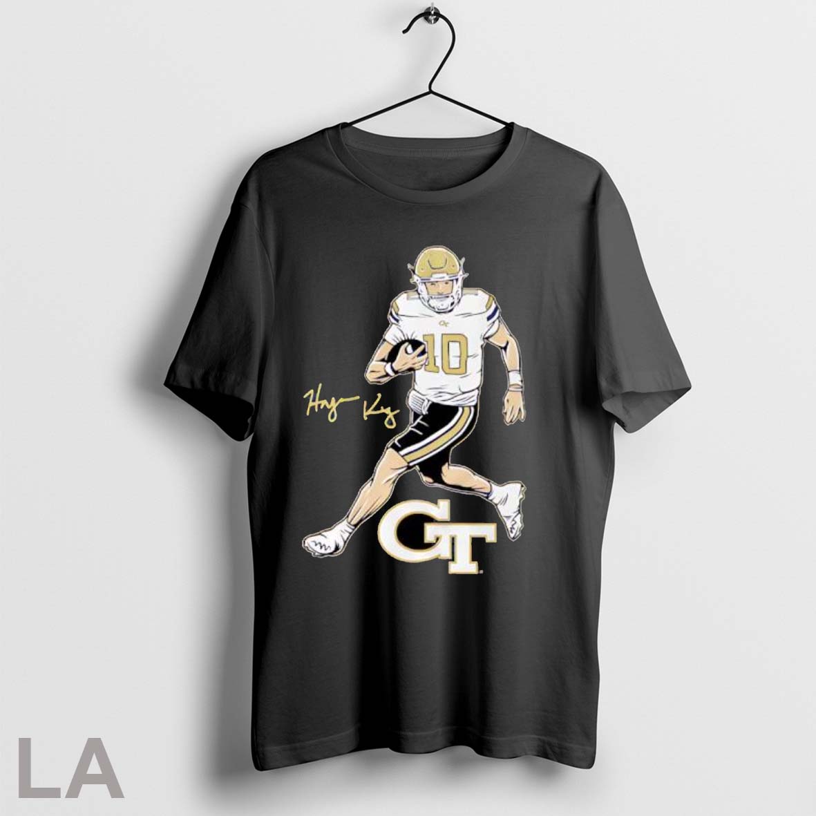 Original Haynes King Superstar Pose Georgia Tech Football T Shirt Unisex