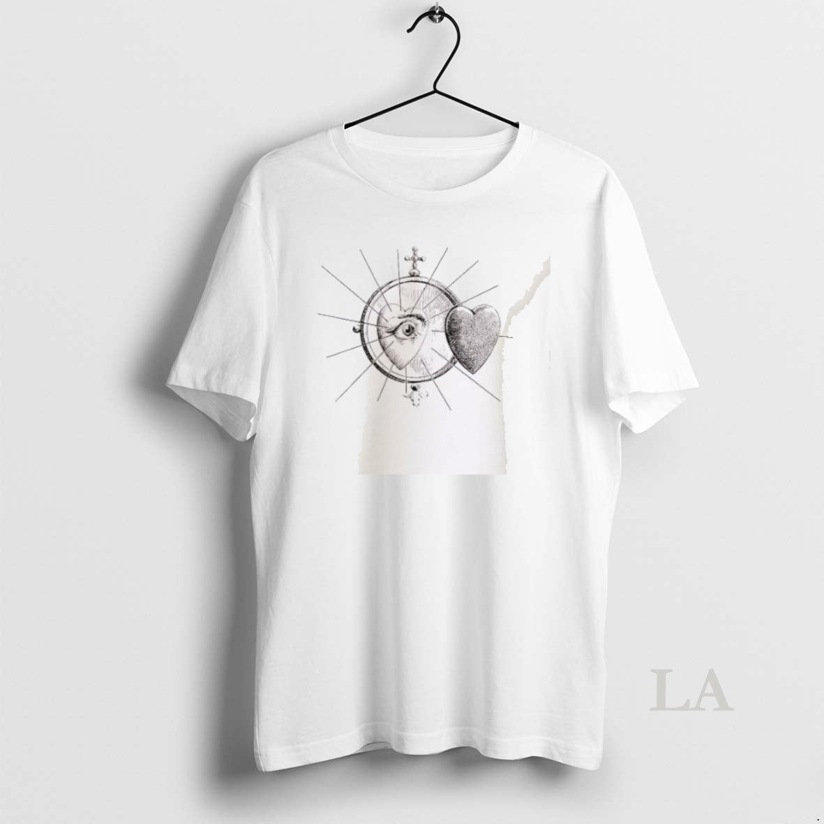 Original Heart With An Eye From Quarles Emblems Unisex