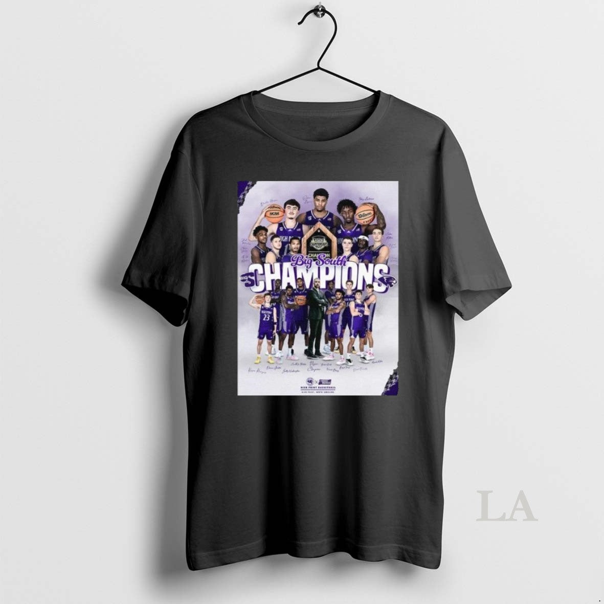 Original High Point Mens Basketball Big South Conference Champions Unisex