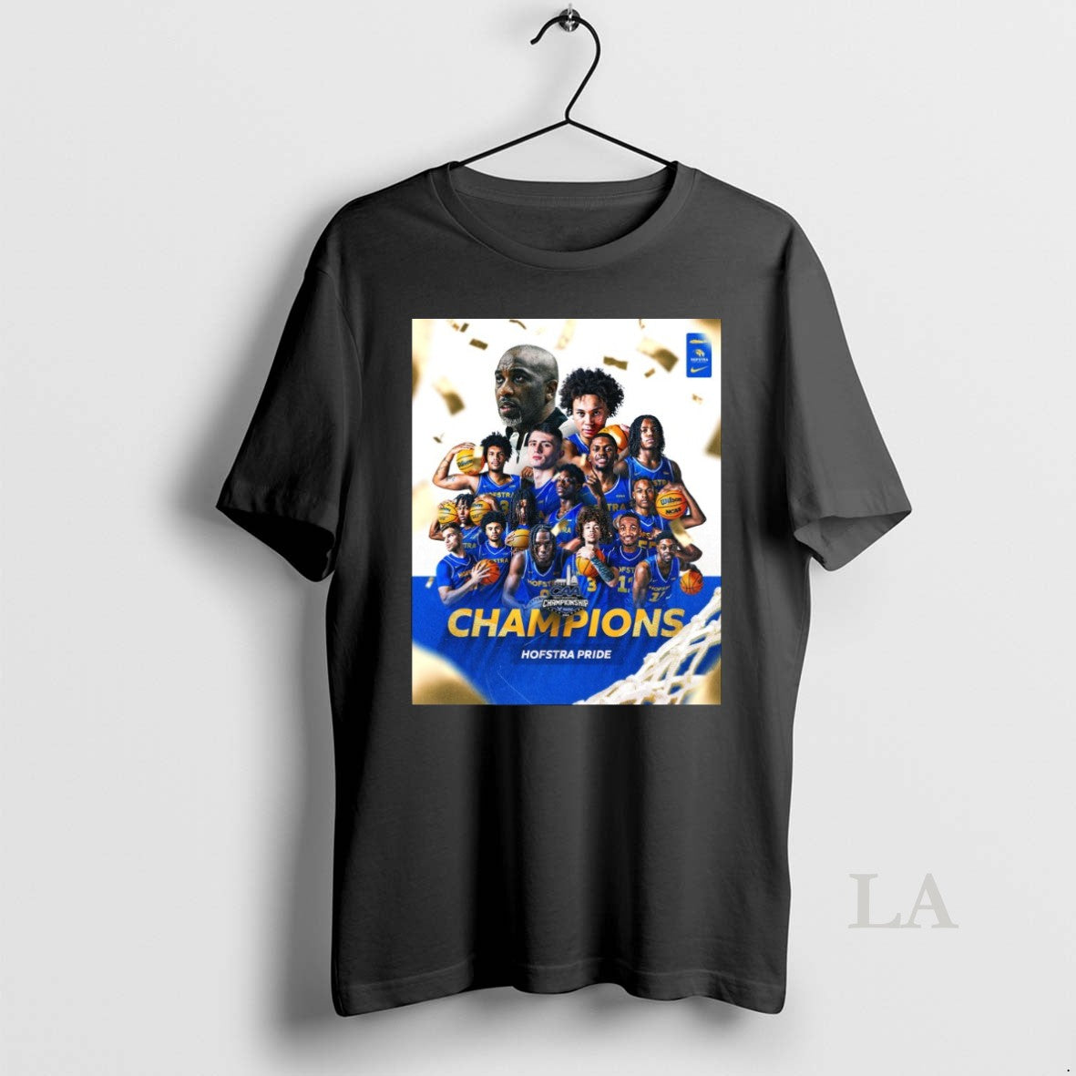 Original Hofstra Pride Mens Basketball Team Winning The 2026 Caa Championship Unisex