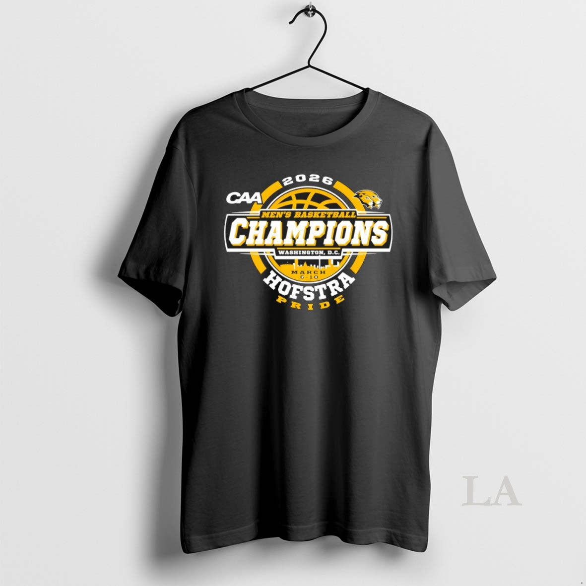 Original Hofstra University Pride 2026 Caa Mens Basketball Tournament Champions Unisex