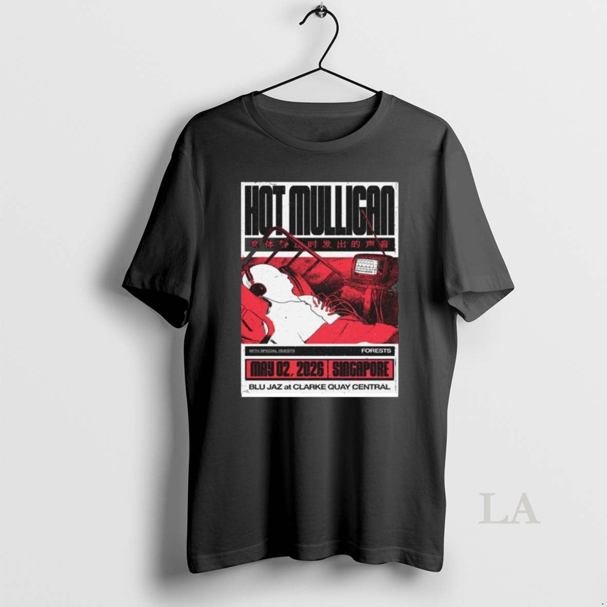 Original Hot Mullican May 2 2026 Singapore Long Sleve Unisex