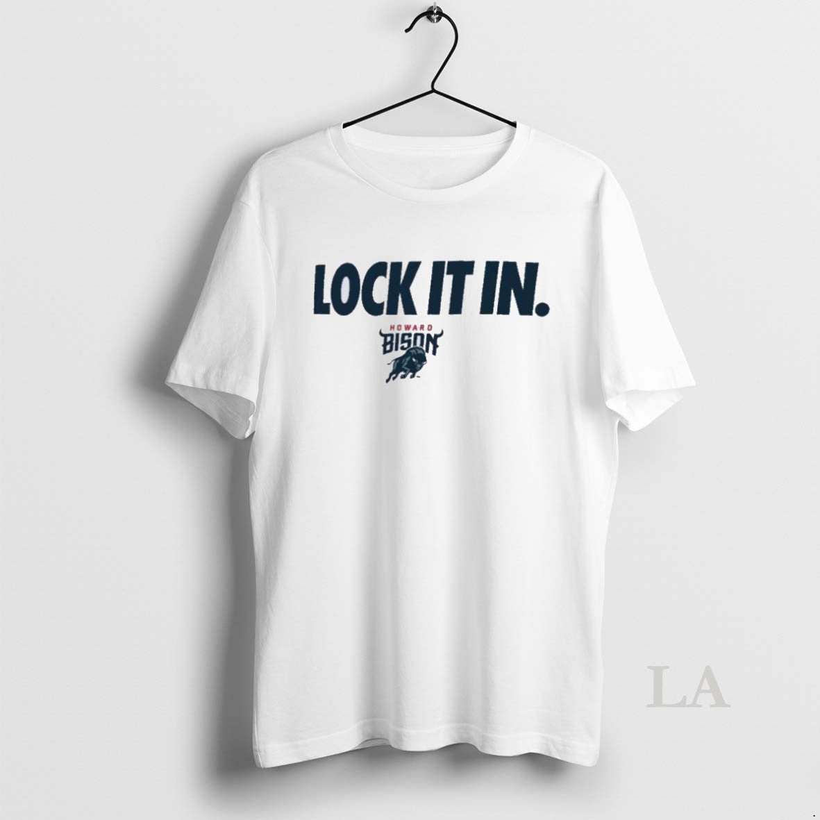 Original Howard University Basketball Lock It In Bench Unisex