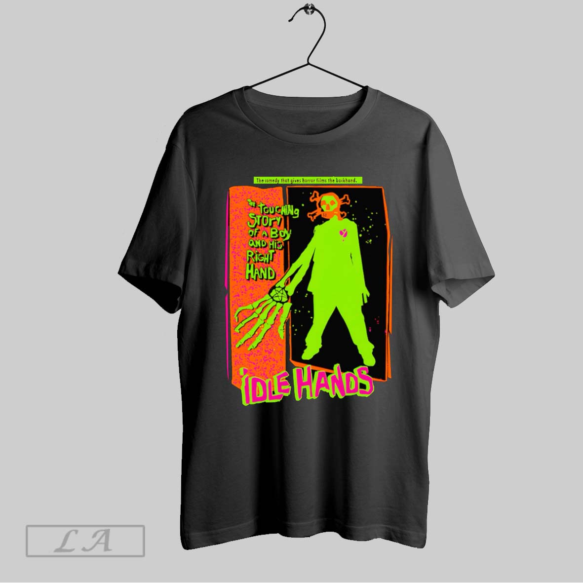 Original Idle Hands Psycho Killer T Shirt Unisex