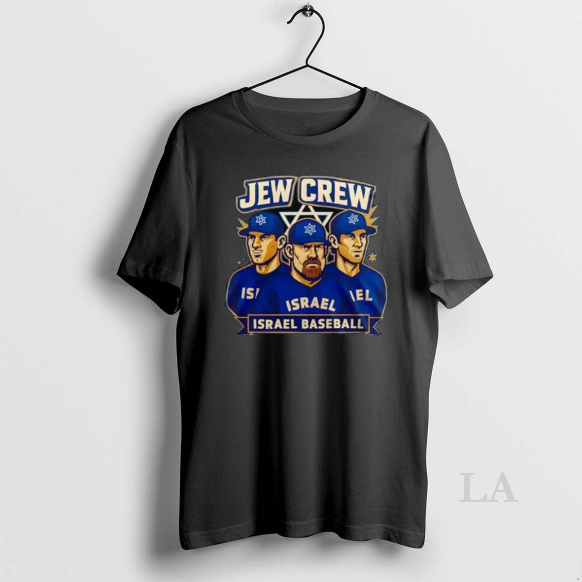 Original Israel Baseball Jew Crew Long Sleve Unisex