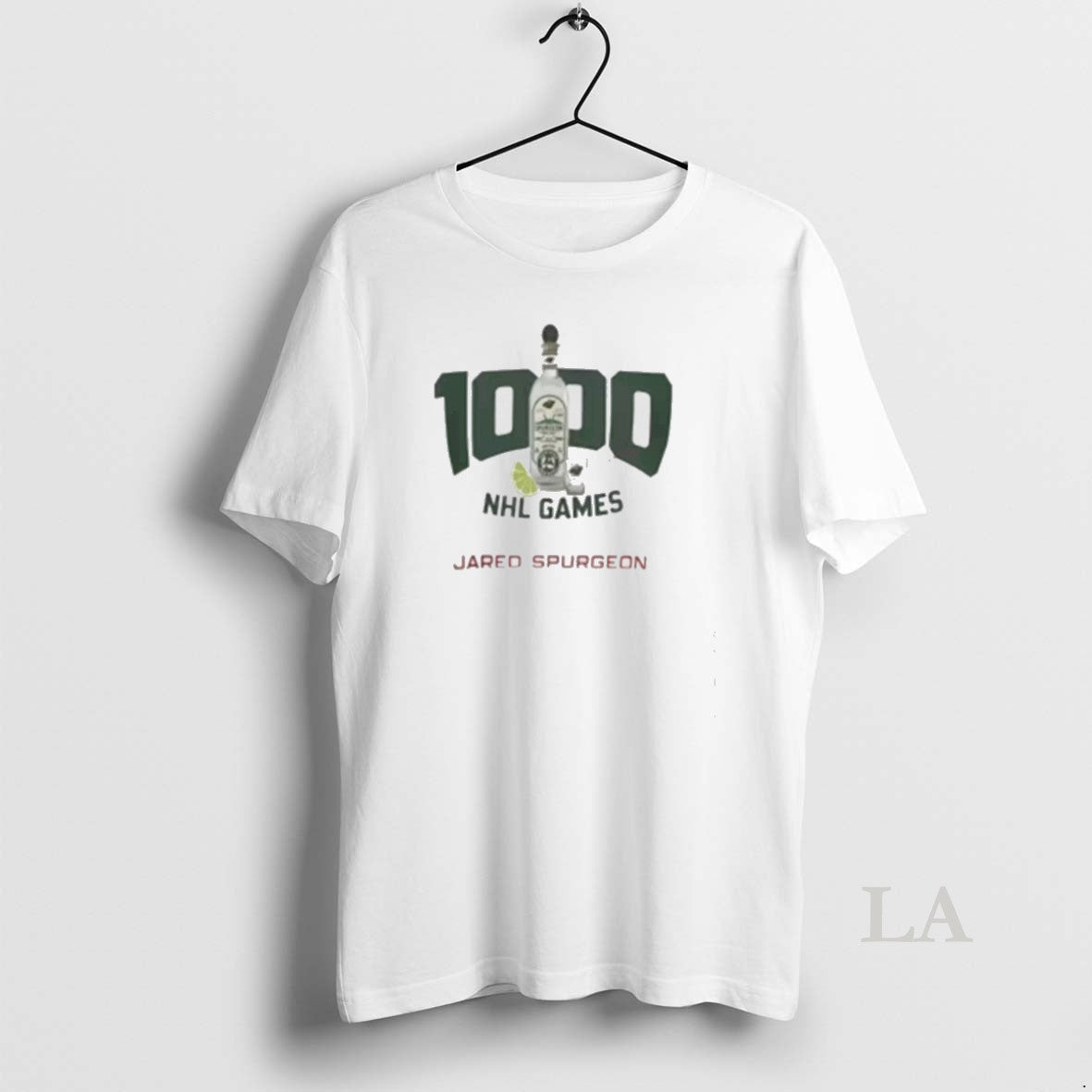 Original Jared Spurgeon Minnesota Wild 1000 Nhl Games Unisex