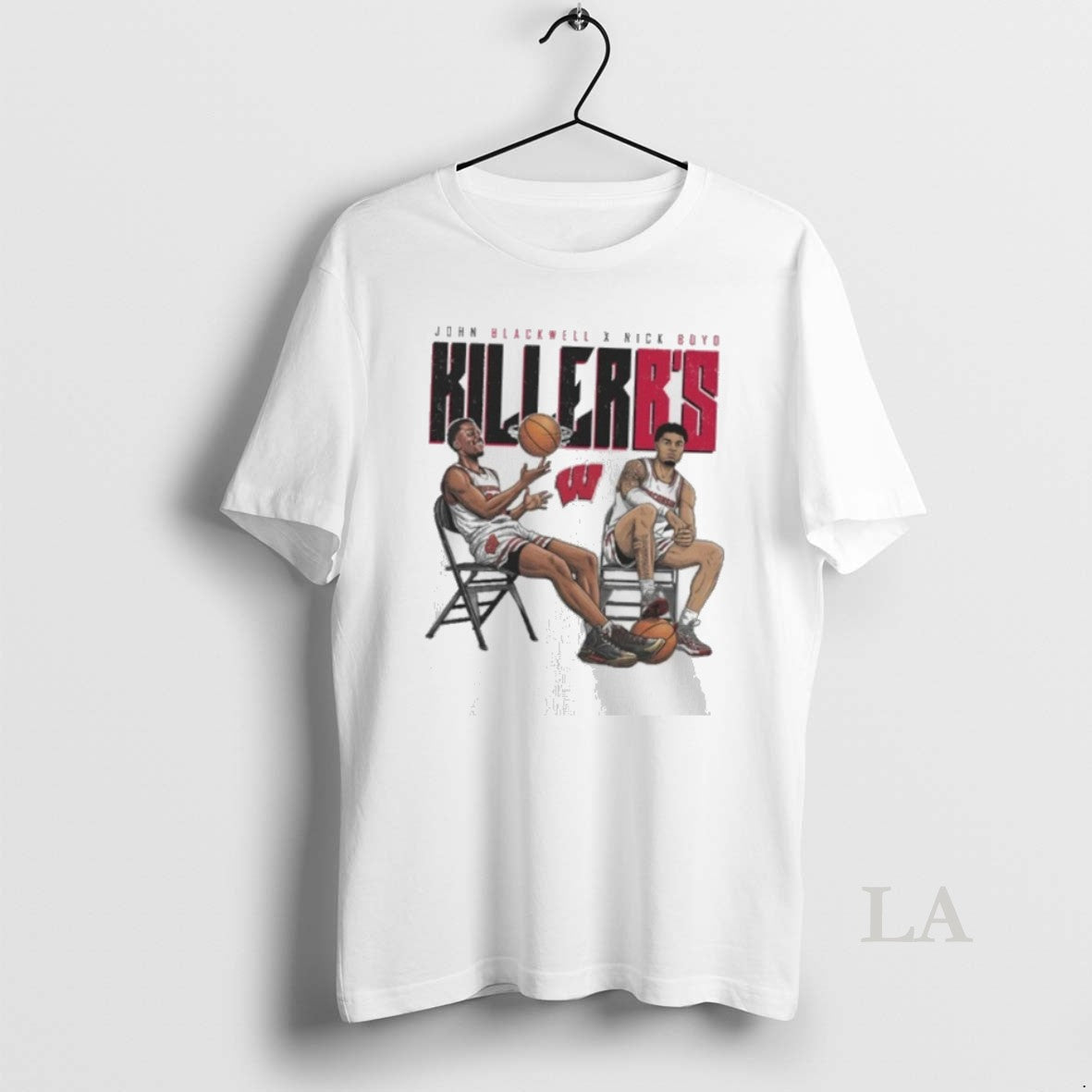 Original Jonathan Blackwell X Nick Boyd Killer Bs Wisconsin Badgers Chairs Unisex