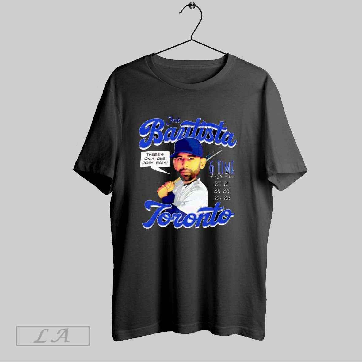 Original Jose Bautista Toronto Comic 6 Time T Shirt Unisex