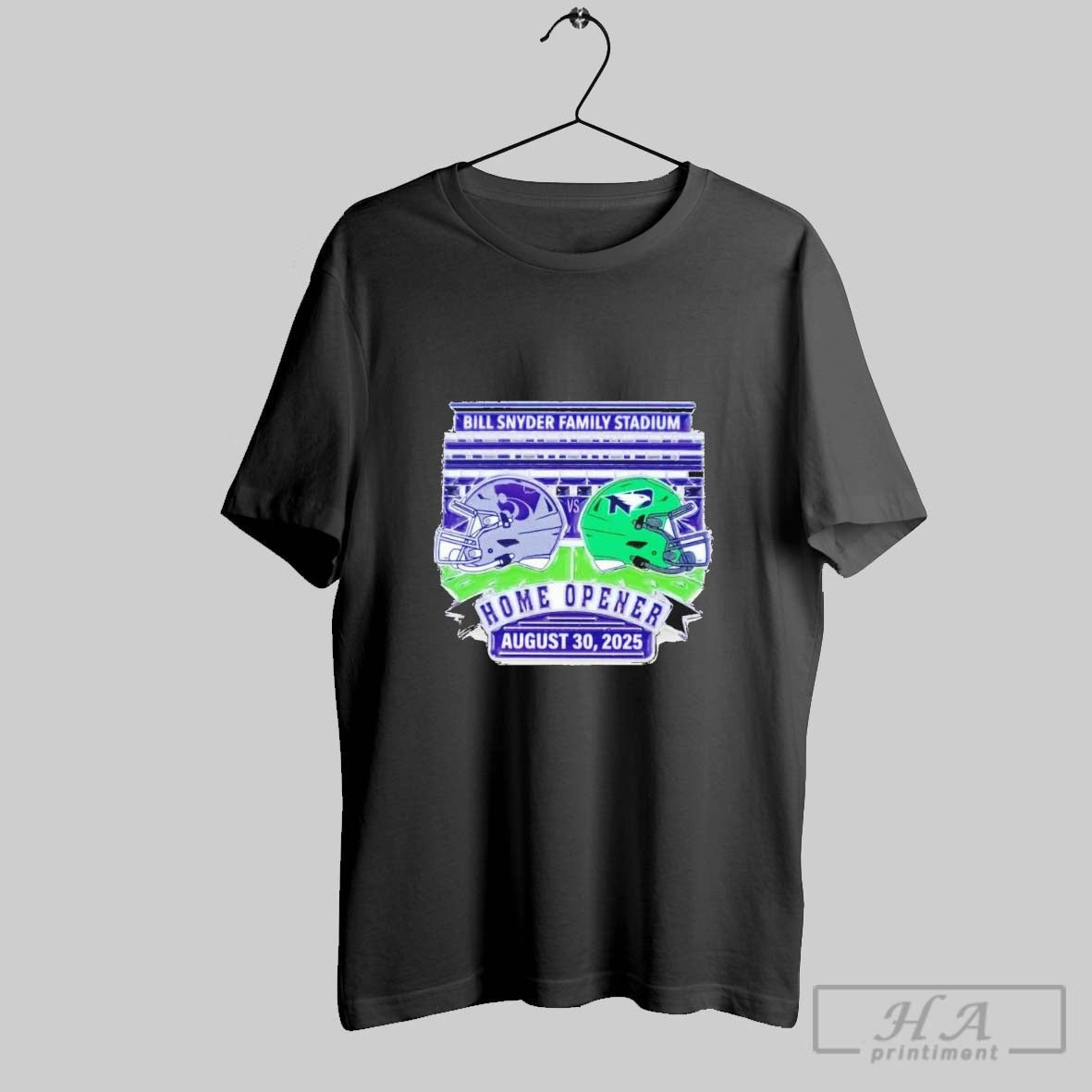 Original K State Wildcats Vs North Dakota Fighting Hawks August 30 2025 Gameday Unisex