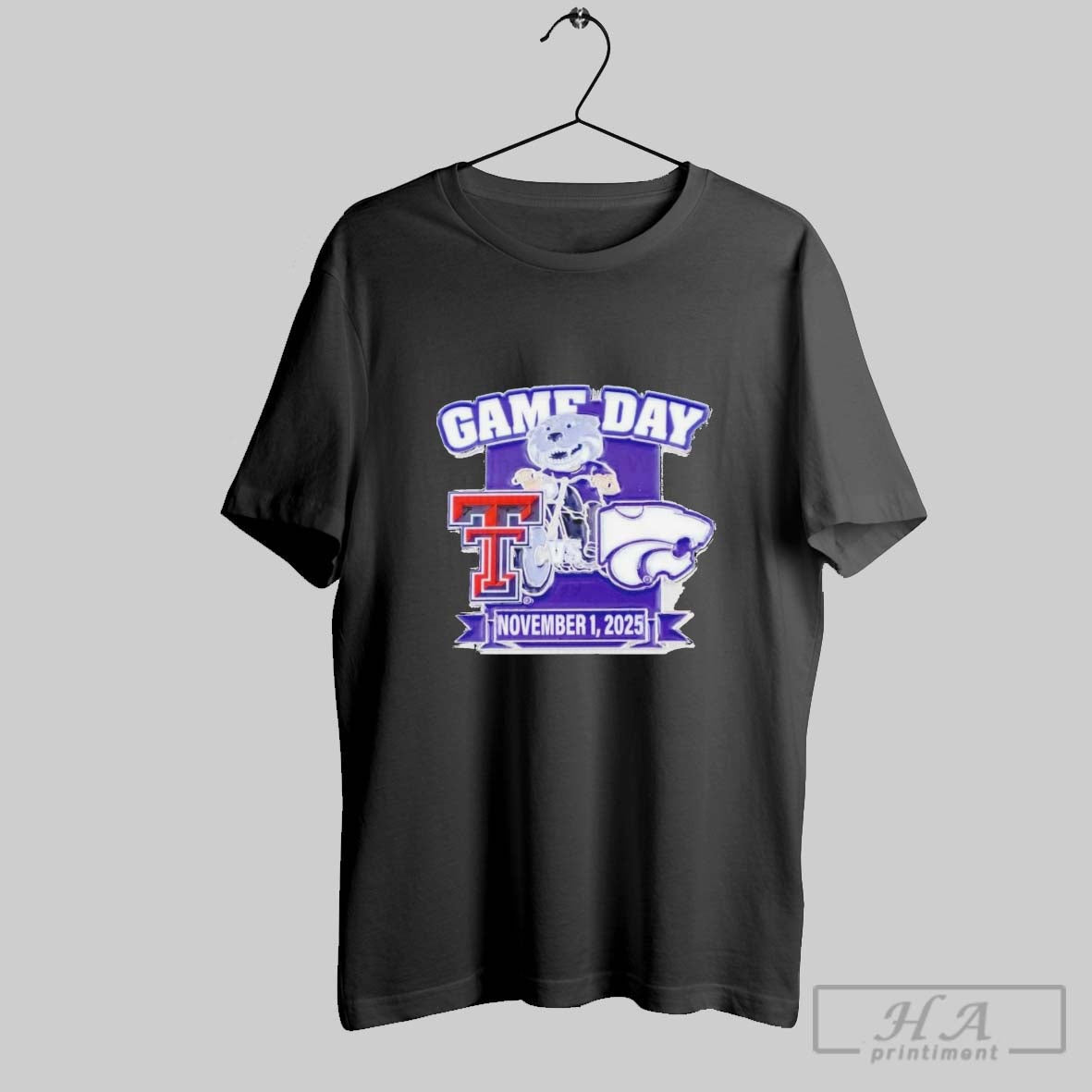 Original K State Wildcats Vs Texas Tech November 1 2025 Gameday Unisex