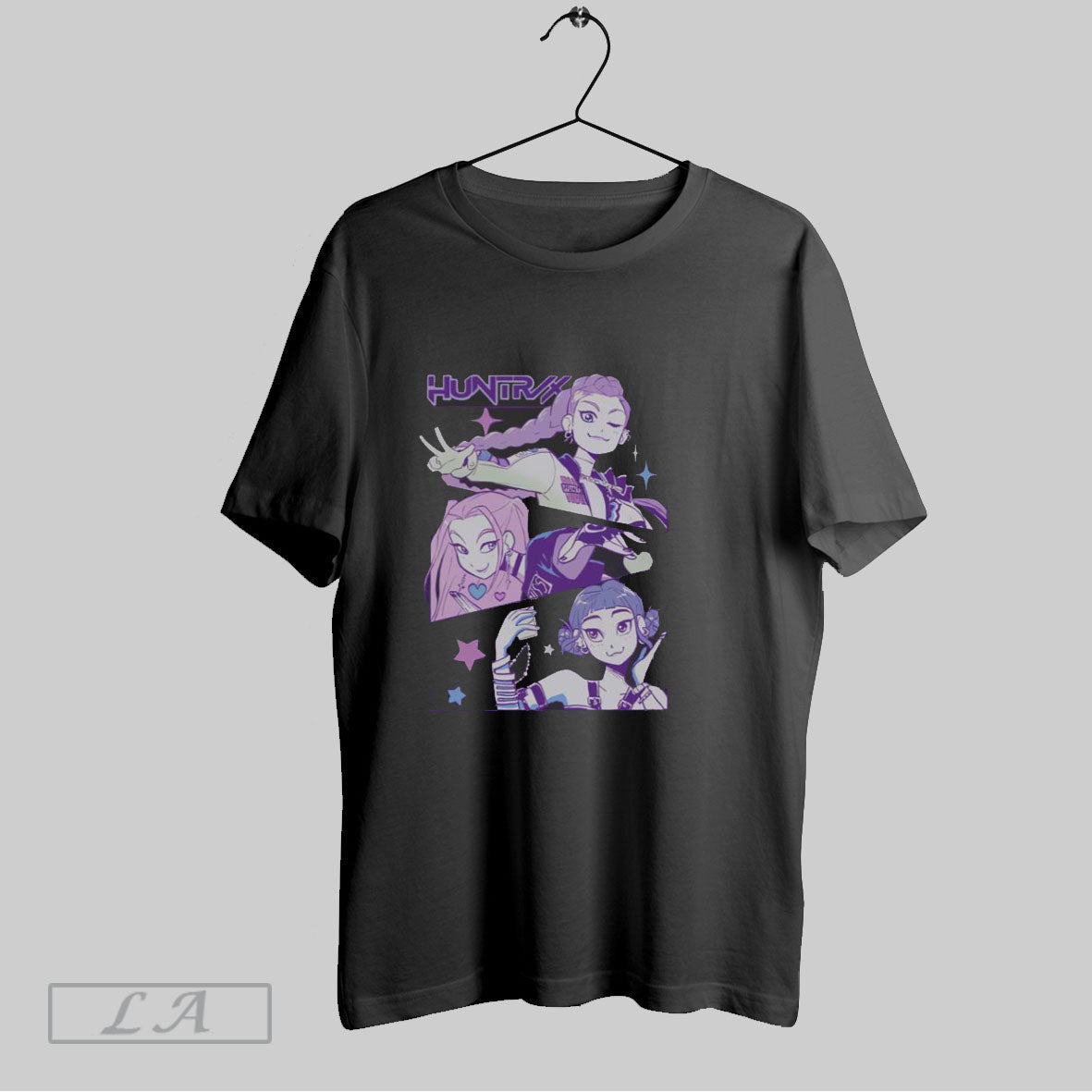 Original Kpop Demon Hunters Huntrix Group Panels Unisex