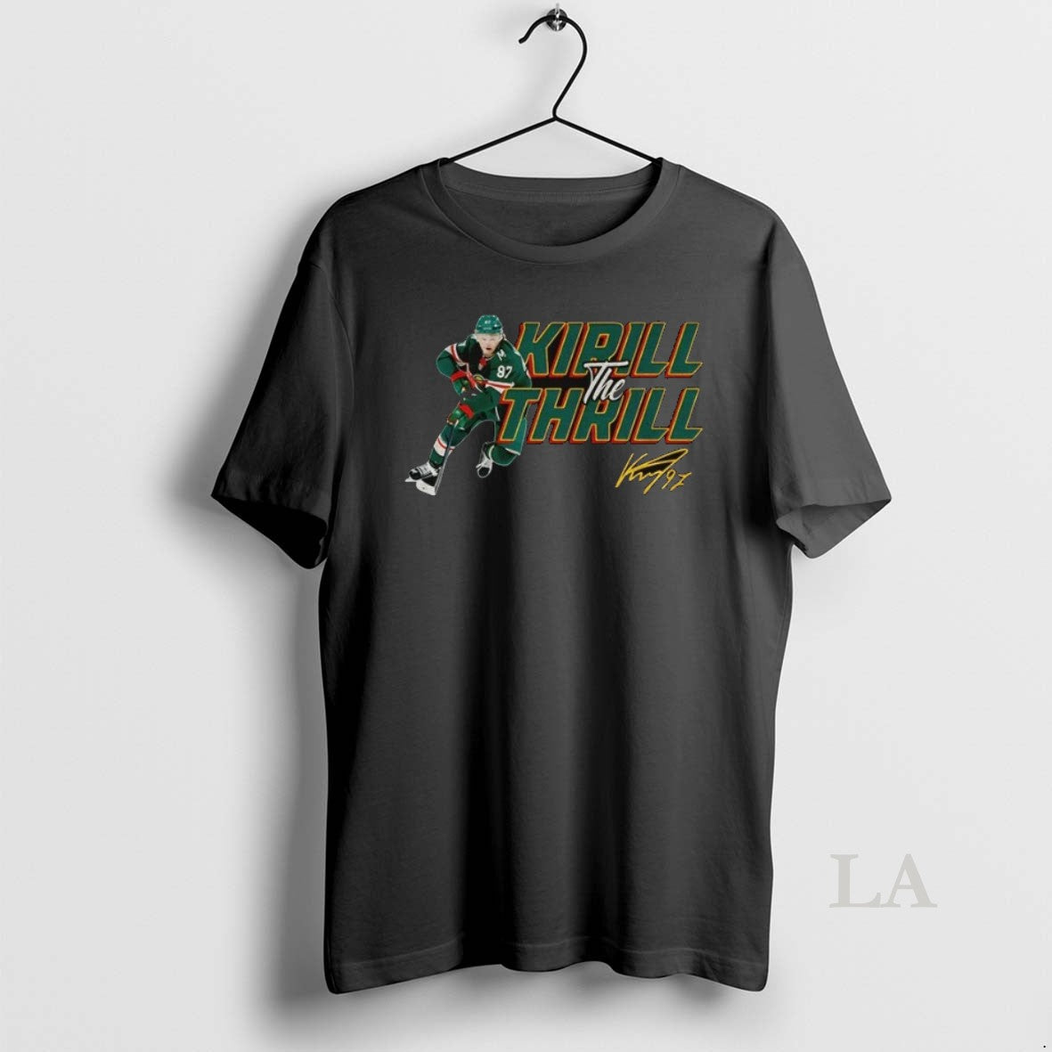 Original Kirill Kaprizov The Thrill Minnesota Wild Hockey Signature Unisex