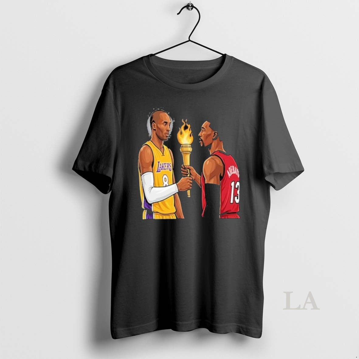 Original Kobe Bryant And Adebayo Passing The Torch Long Sleve Unisex