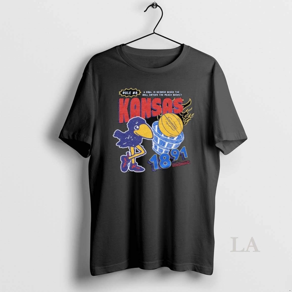 Original Ku Basketball 8 Rule Long Sleve Unisex