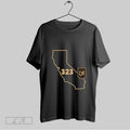 Original Lafc 323 Area Code State T Shirt Unisex