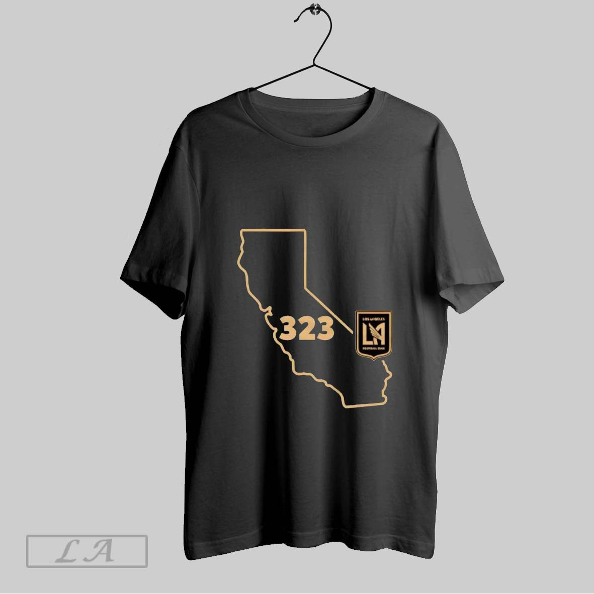 Original Lafc 323 Area Code State T Shirt Unisex
