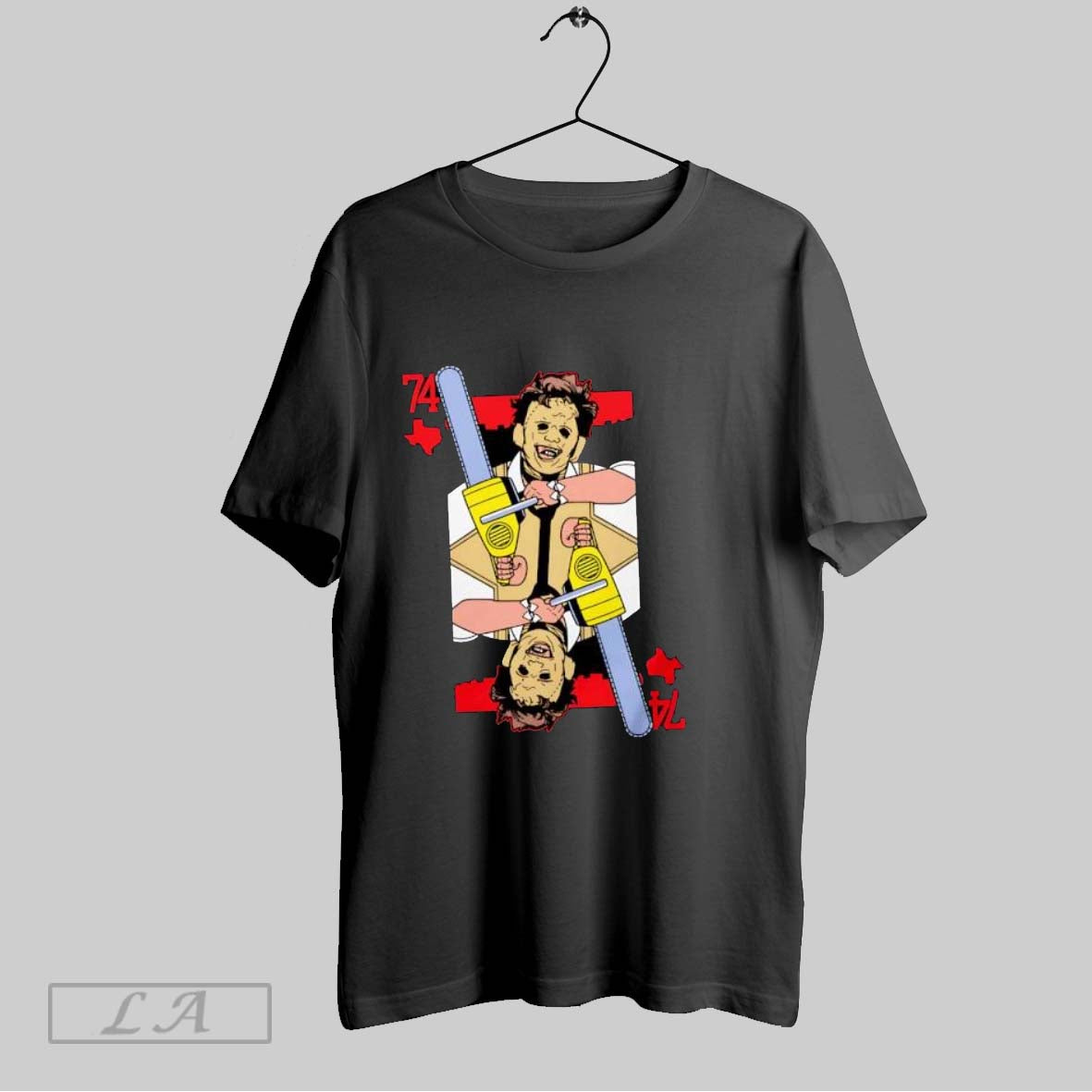 Original Leatherface 74 Horror Halloween T Shirt Unisex