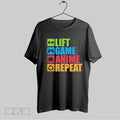 Original Lift Game Anime Repeat Unisex