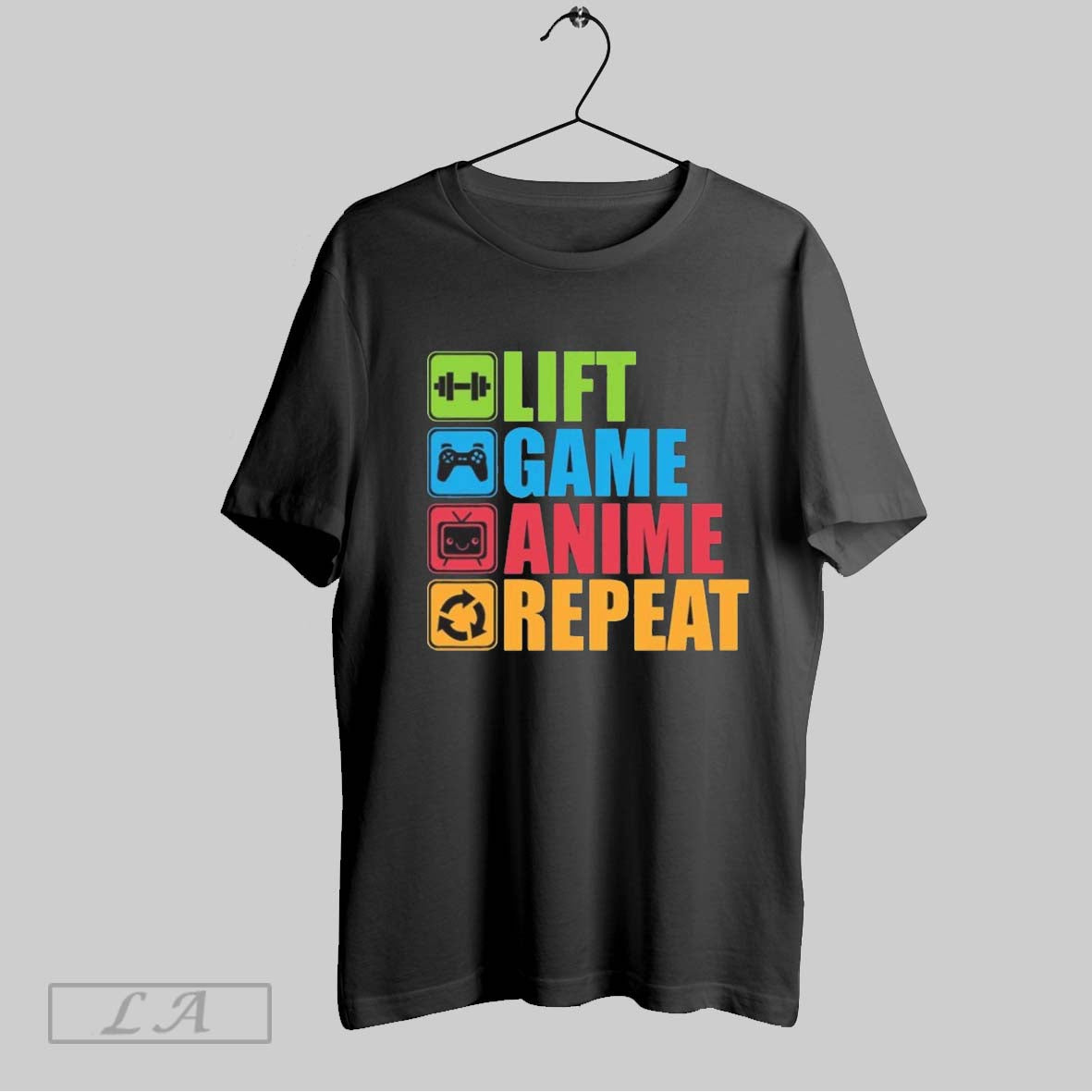 Original Lift Game Anime Repeat Unisex