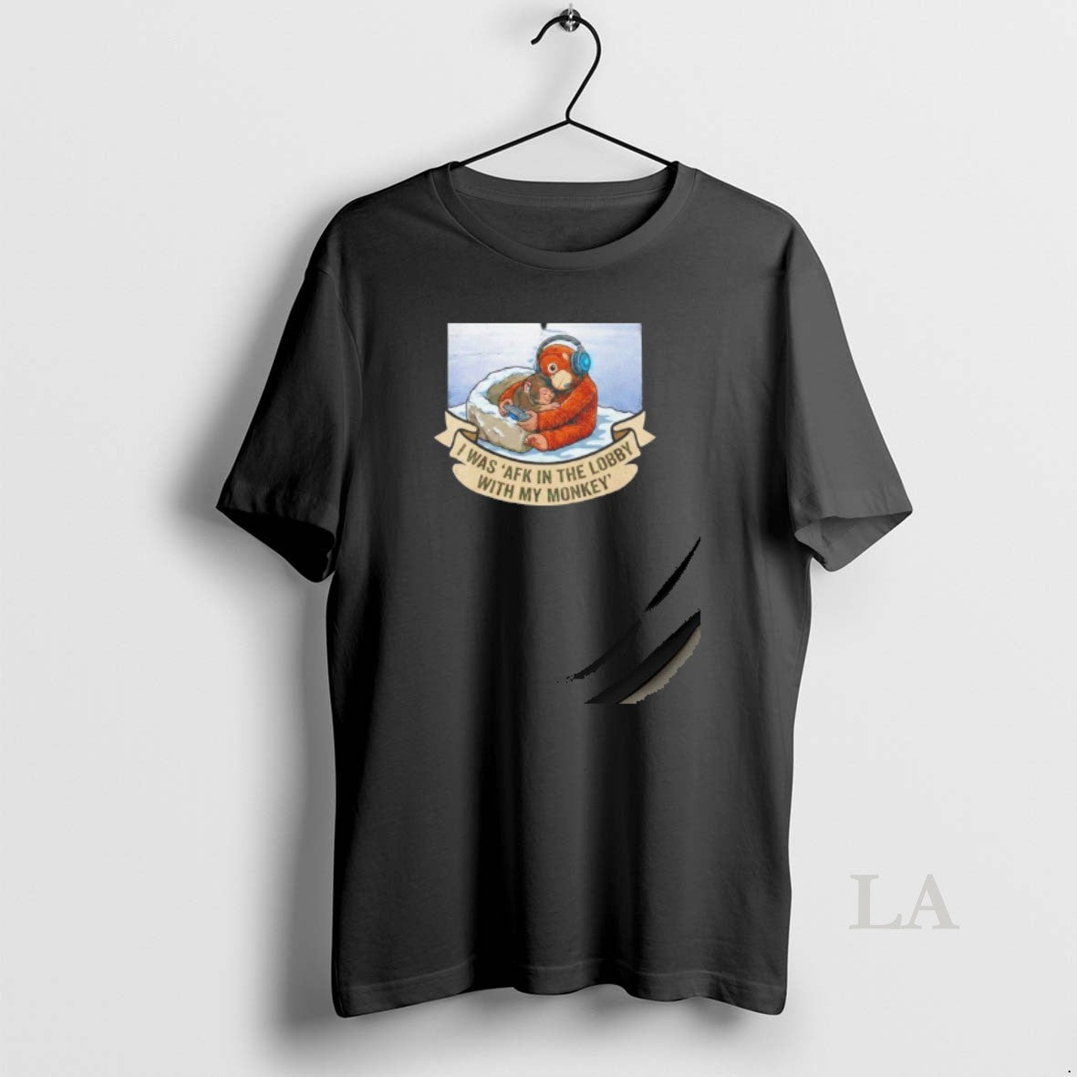 Original Lonely Penguin Sad Japan Zoo Monkey Gamer Unisex
