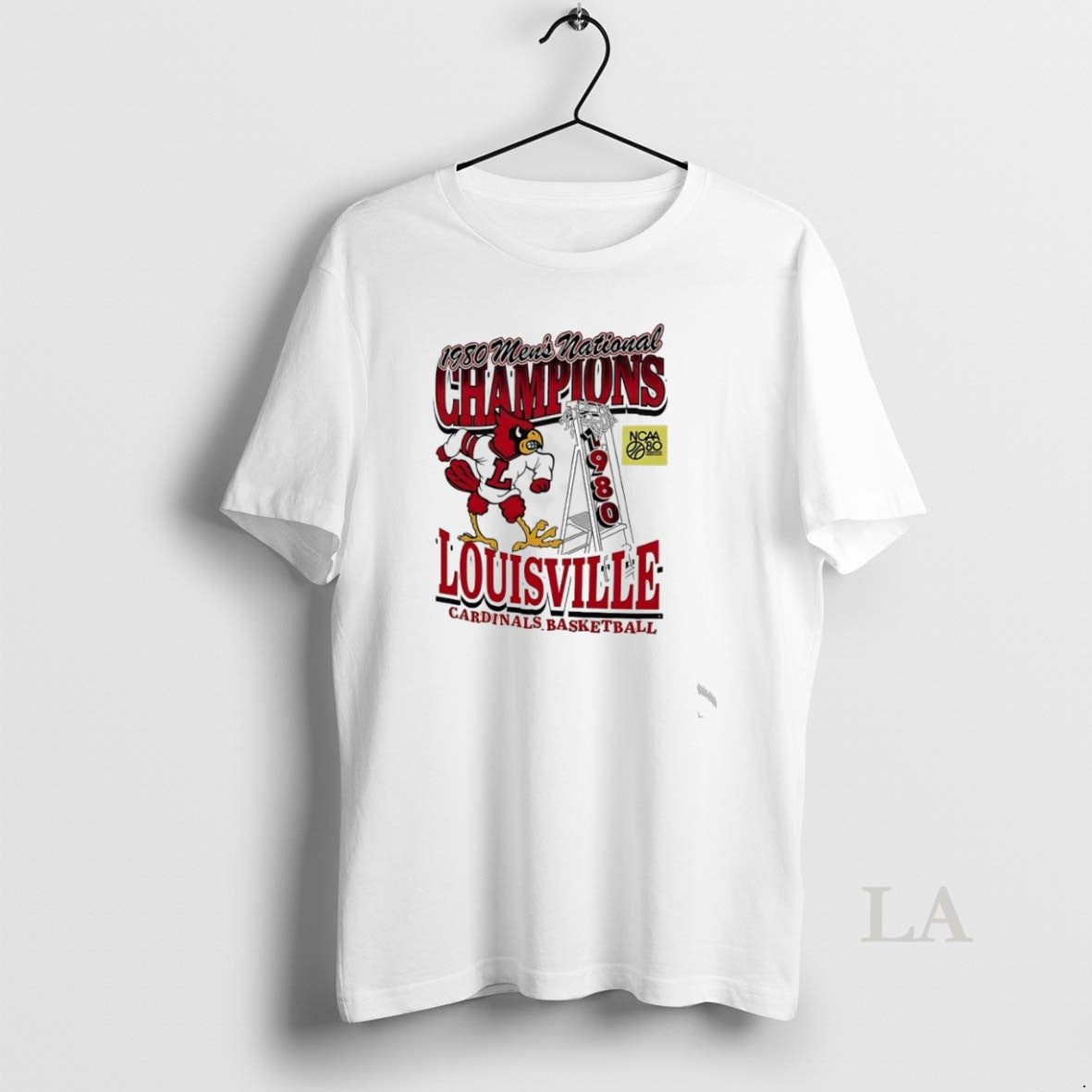 Original Louisville Cardinals 1980 Mens Basketball National Champions Unisex