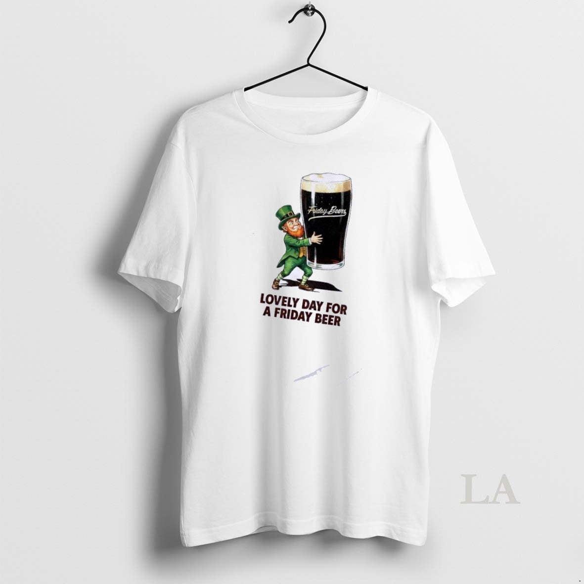 Original Lovely Day For A Friday Beer St Patricks Day Unisex