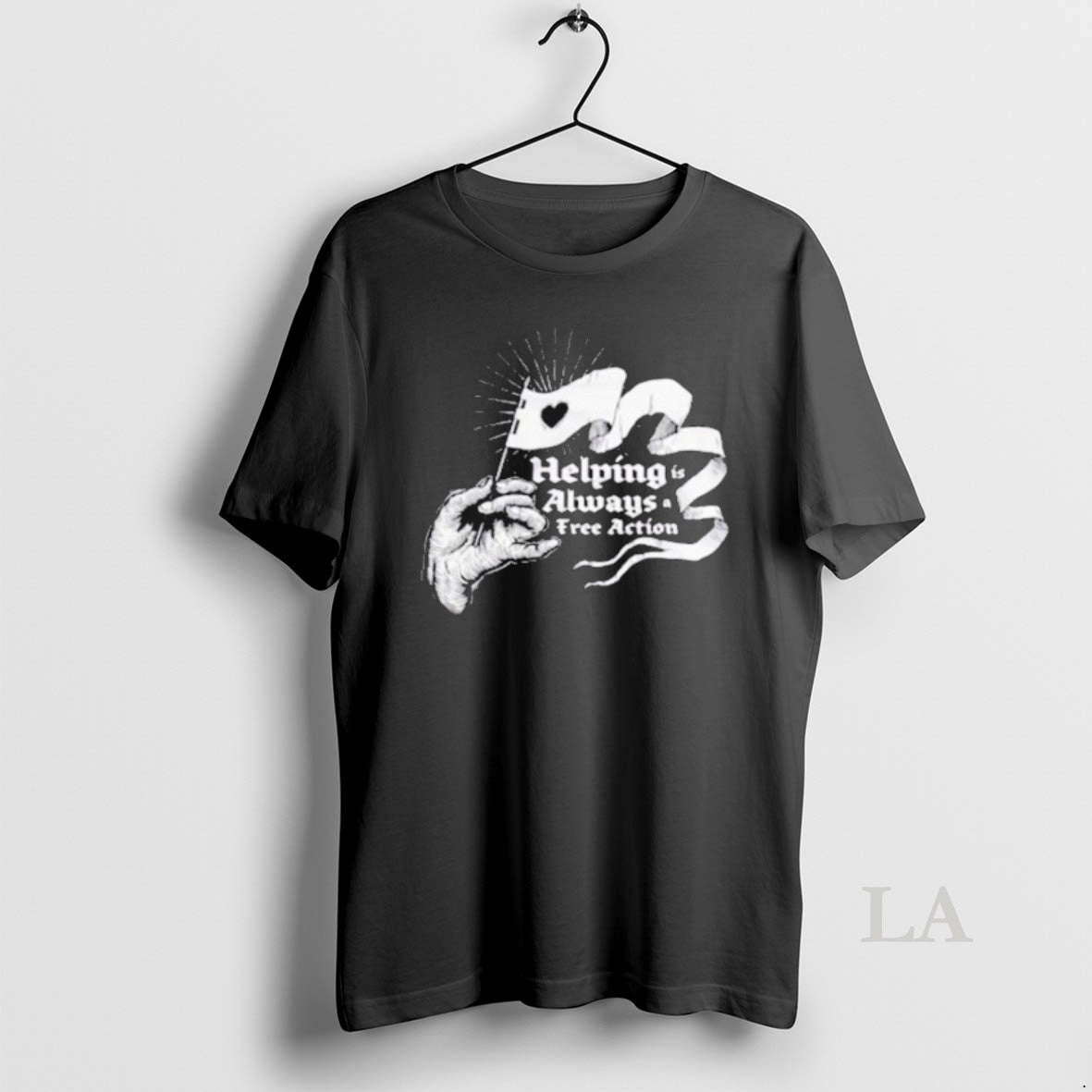 Original Mcelroy Helping Is Always A Free Action Hand Flag Unisex