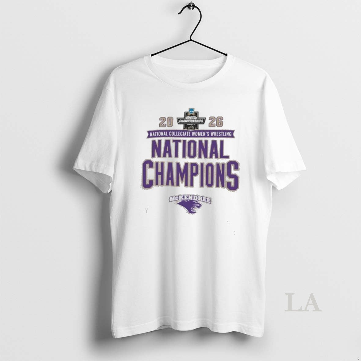 Original Mckendree Bearcats 2026 Ncaa Womens Wrestling National Champions Unisex