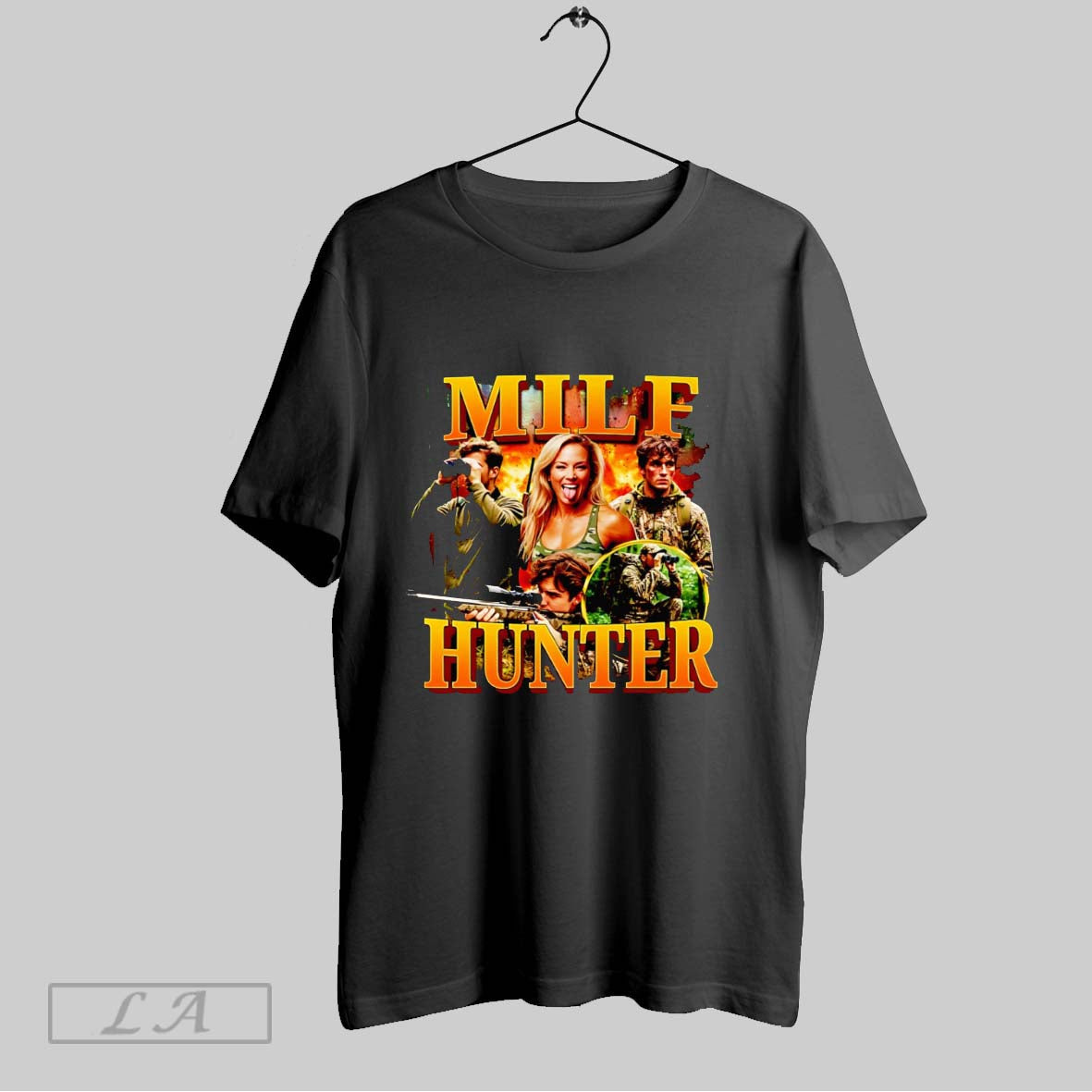 Original Milf Hunter Graphic T Shirt Unisex
