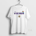 Original Minnesota Vikings Parrot Drinking A Cocktail Graphic Unisex