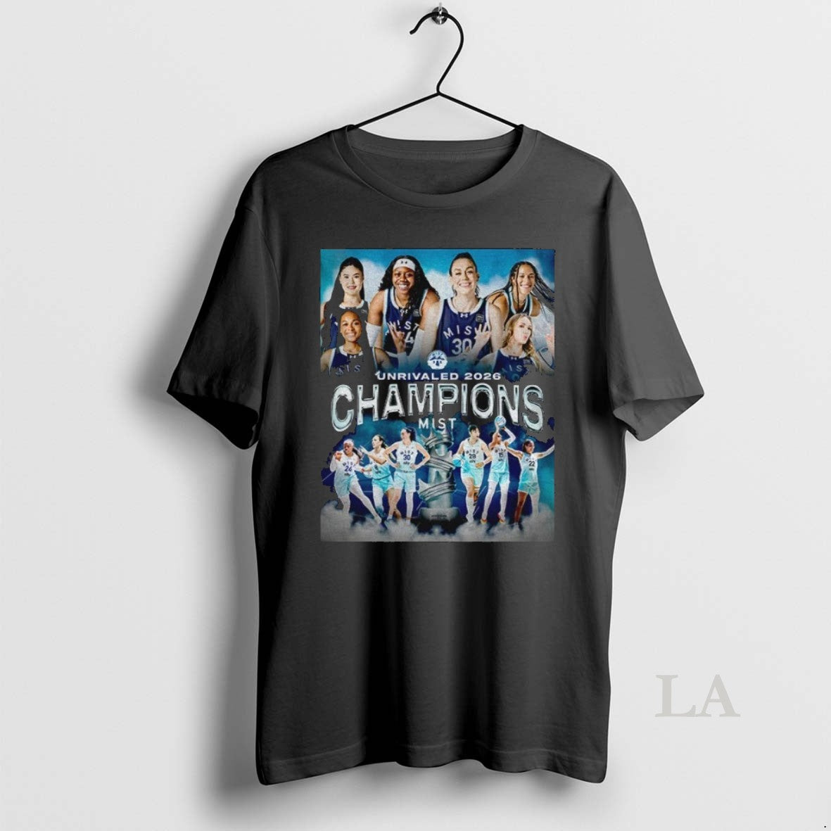 Original Mist Womens Basketball Club Unrivaled Champions Mist Bc 2026 Unisex
