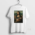 Original Mona Lisa And Cat Funny Unisex