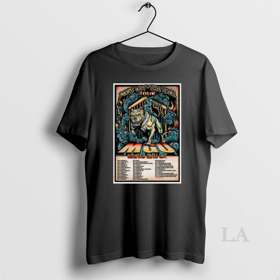 Original Mountain Grass Unit Dogs Out The Cage Tour 2026 Unisex