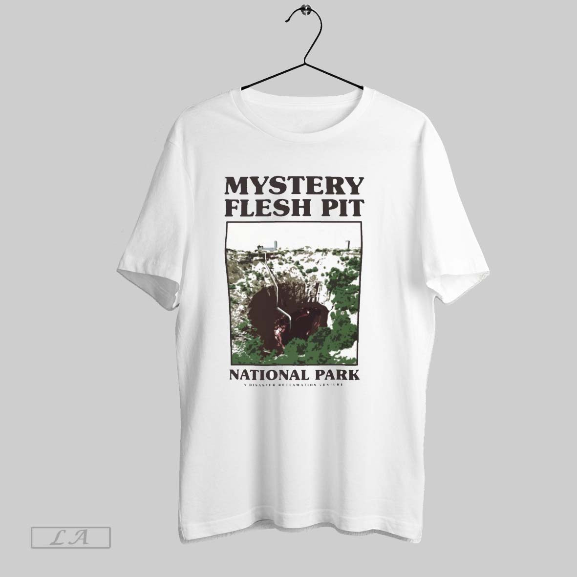 Original Mystery Flesh Pit National Park A Disaster Reclamation Venture Souvenir Unisex