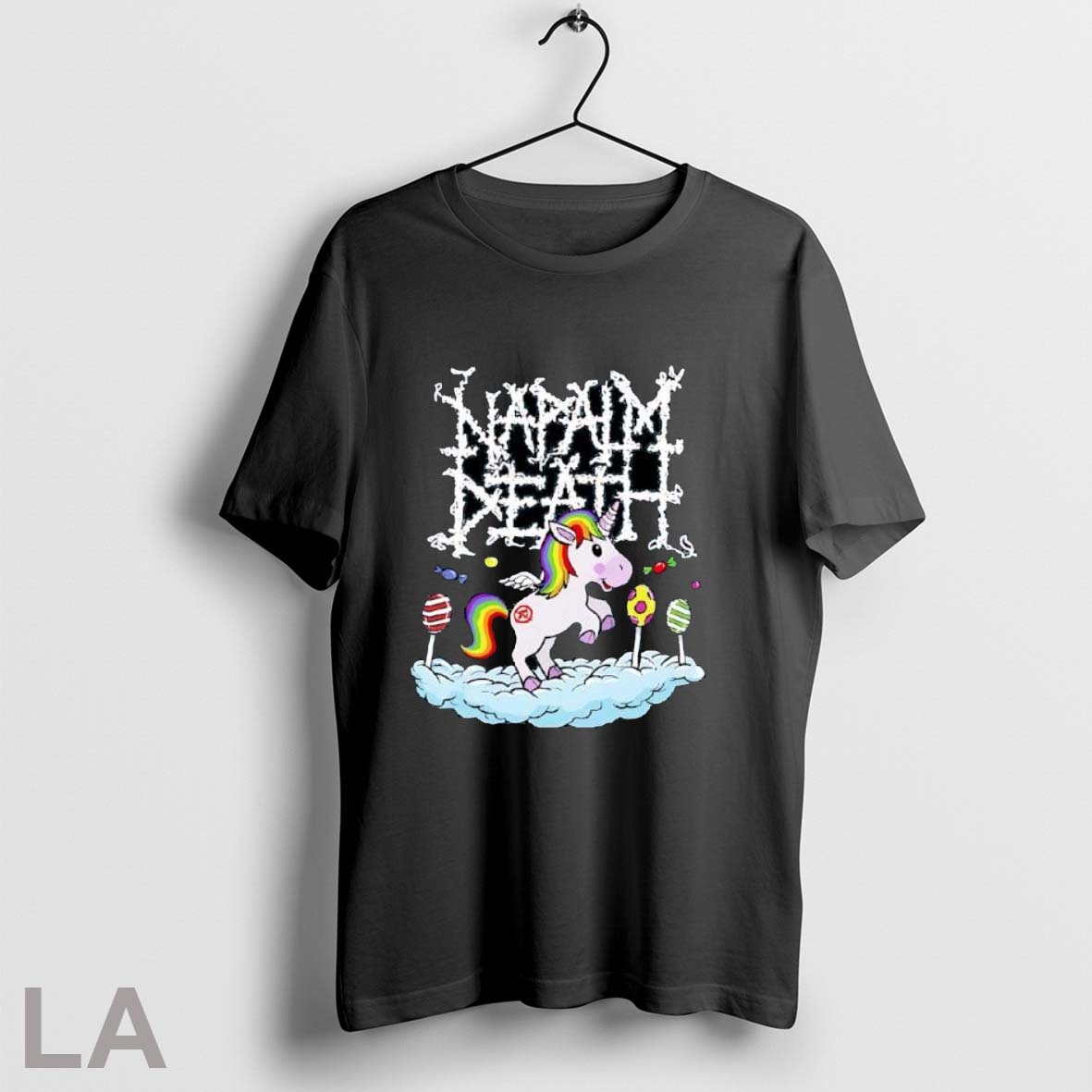 Original Napalm Death Unicorn Cute T Shirt Unisex
