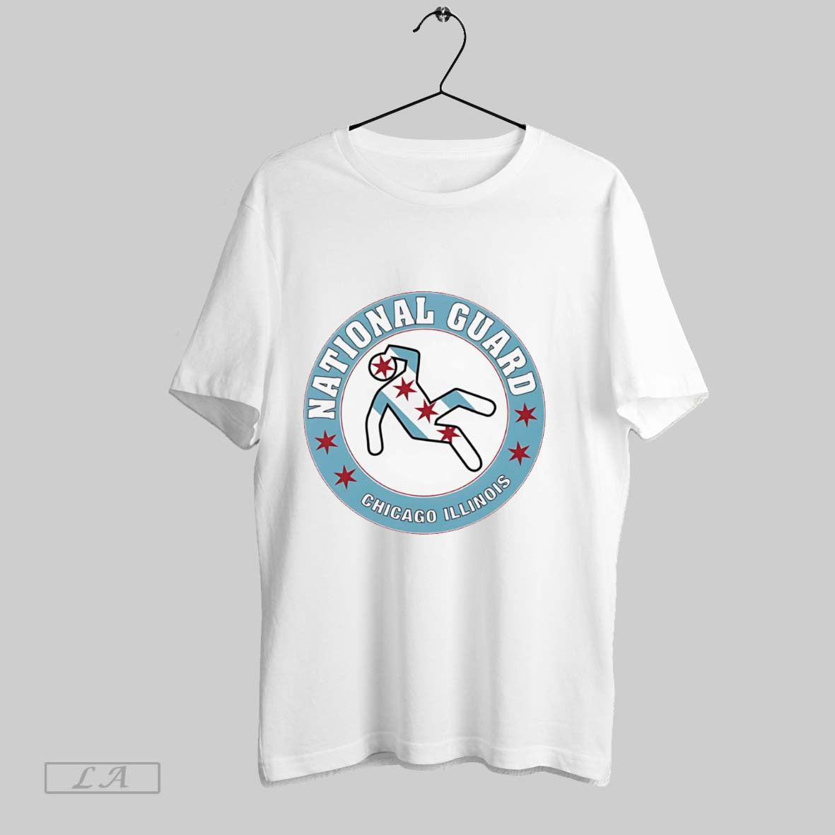 Original National Guard Chicago Illinois T Shirt Unisex