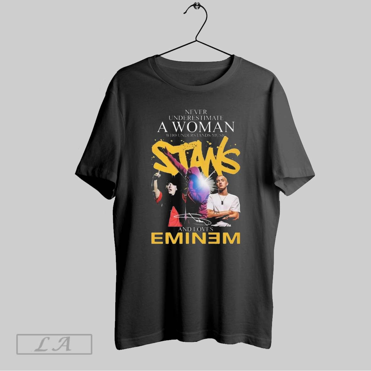 Original Never Underestimate A Woman Who Understands Music And Loves Eminem Signature Unisex