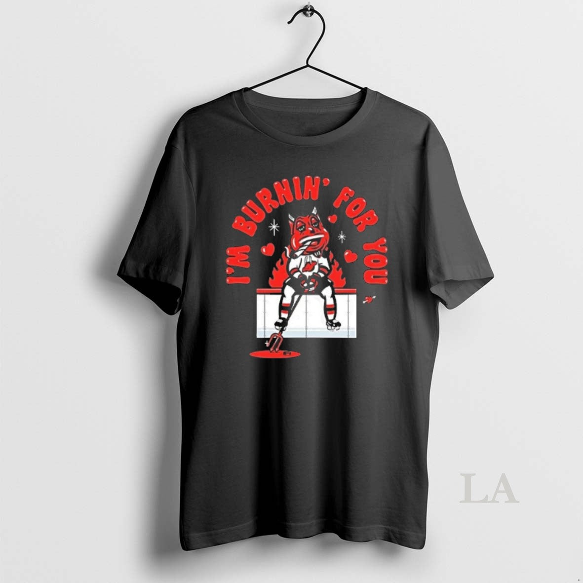 Original New Jersey Devils Satan Cigar Im Burnin For You Unisex