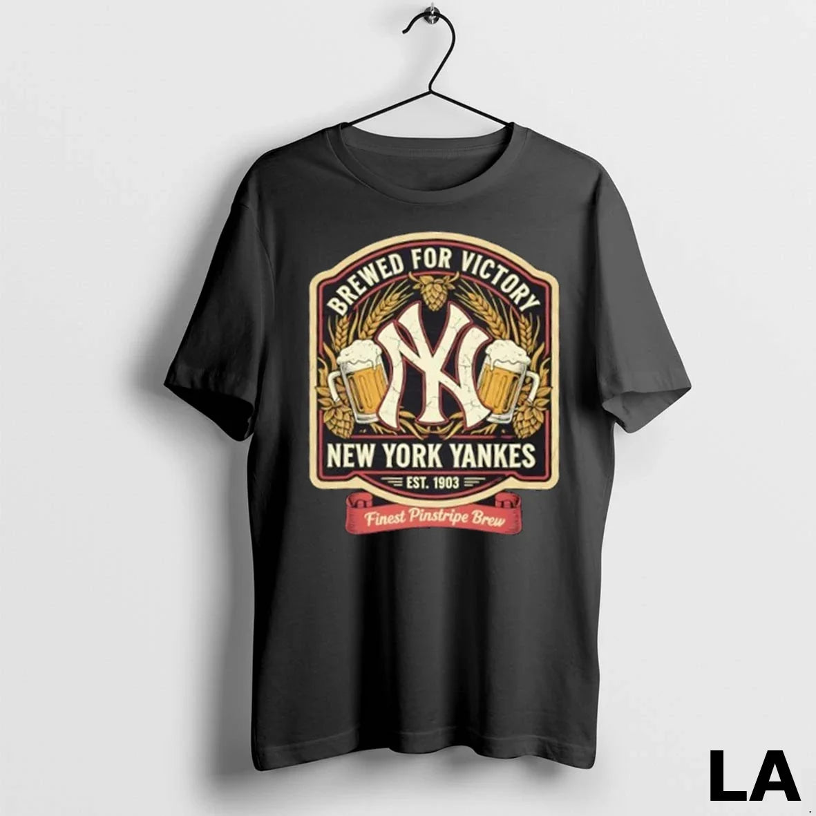 Original New York Yankees Brewed For Victory Finest Pinstripe Brew Unisex
