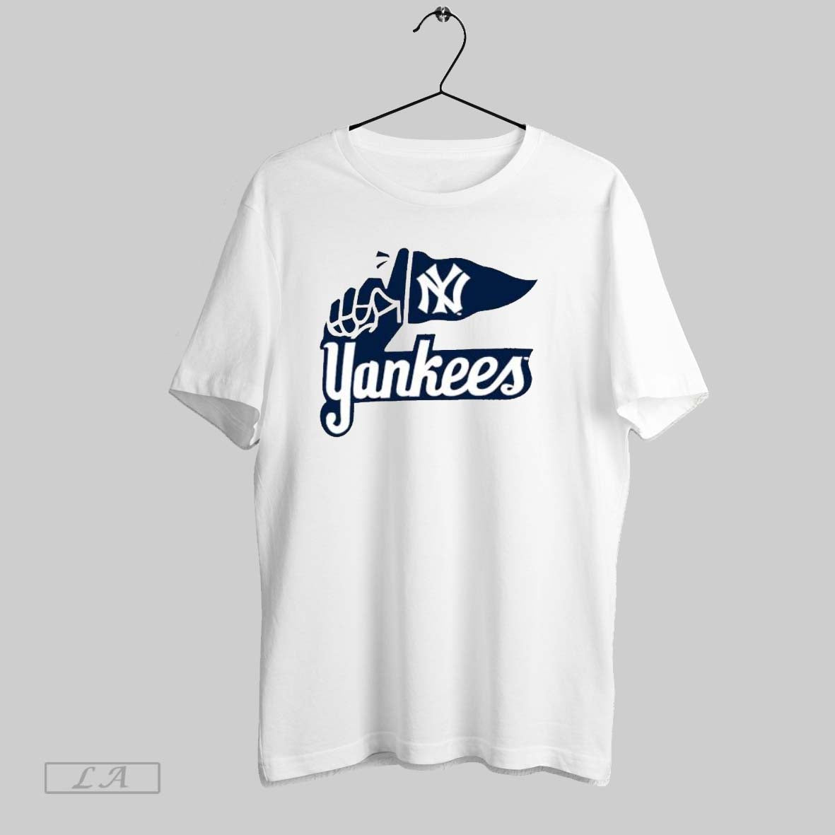 Original New York Yankees Logo Hand Holding Flag Iconic Baseball Unisex