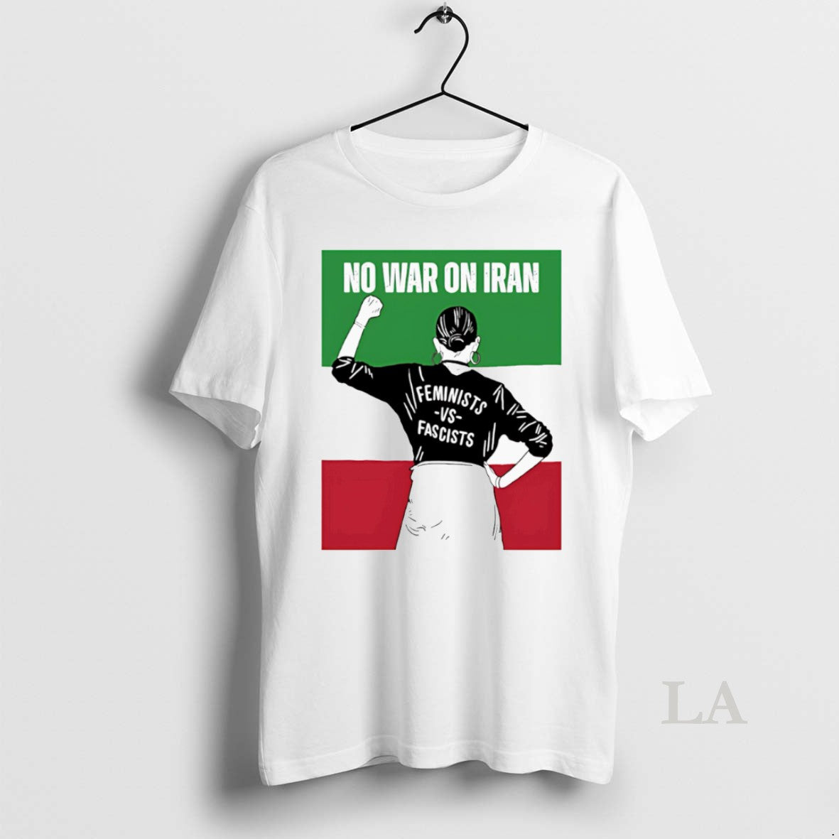 Original No War On Iran Feminists Vs Fascists 2026 Unisex