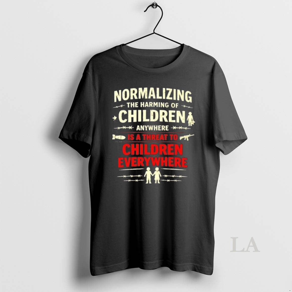 Original Normalizing The Harming Of Children Anywhere Is A Threat To Children Everywhere Unisex