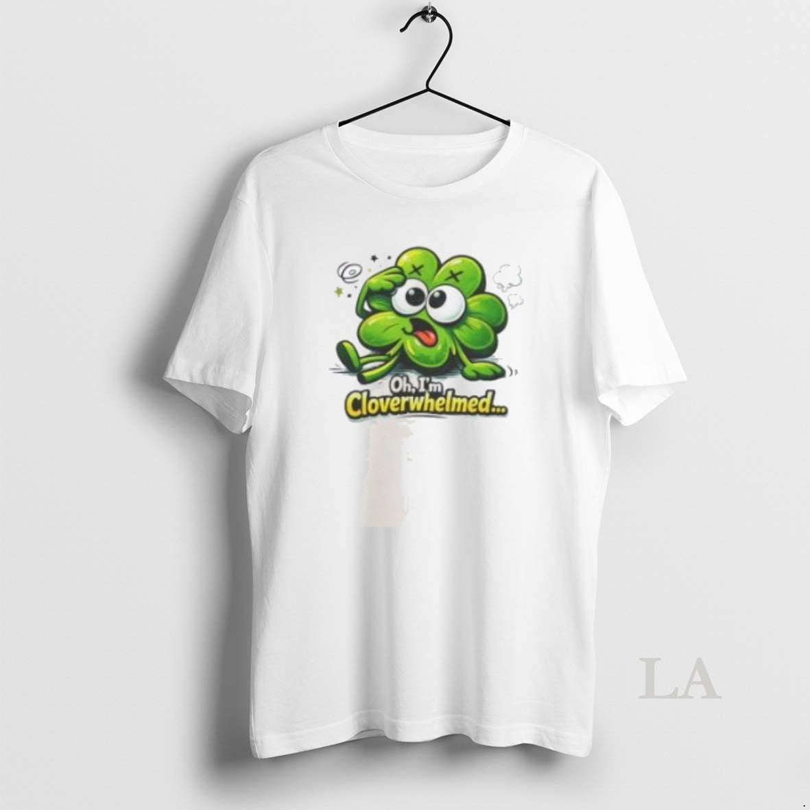 Original Oh Im Cloverwhelmed Unisex