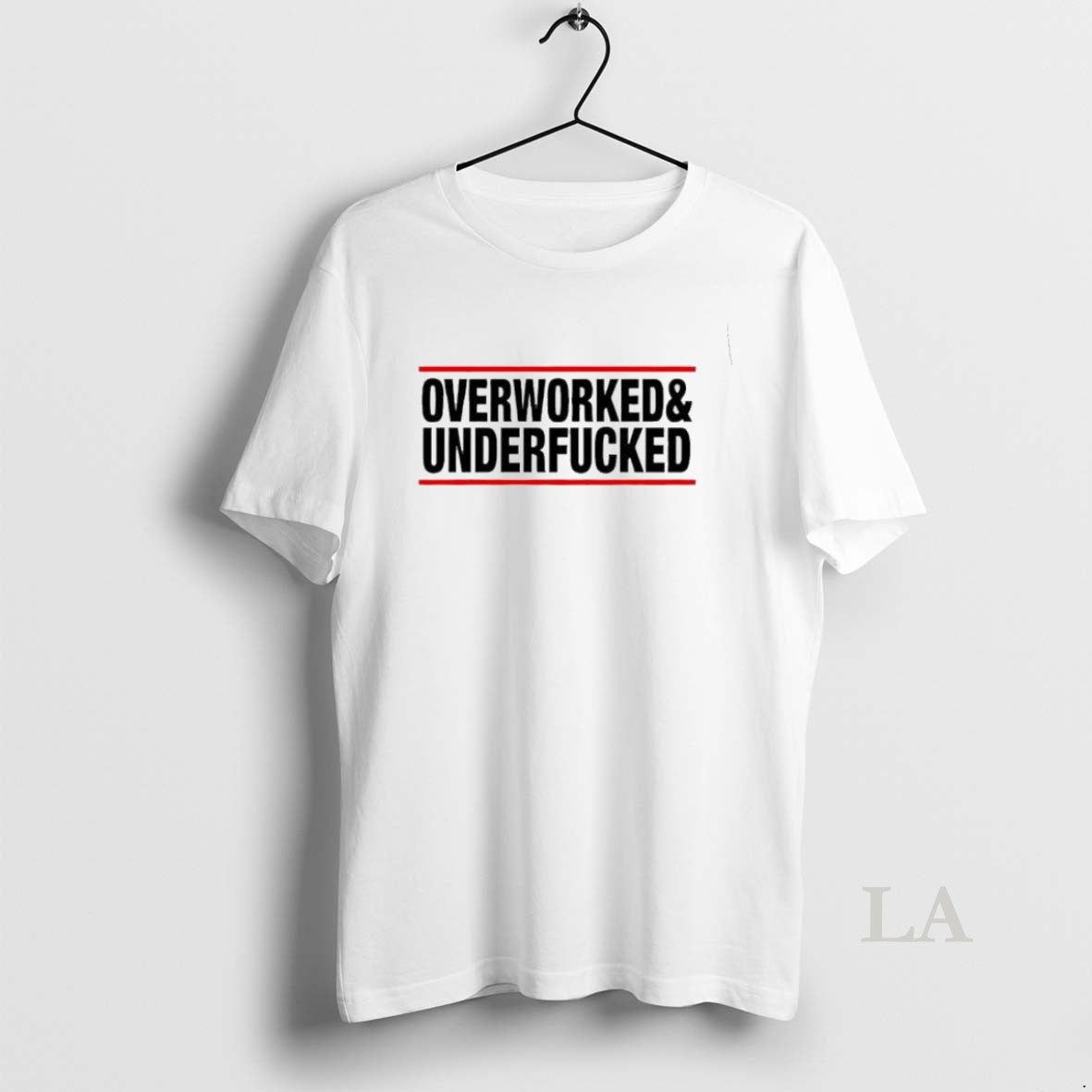 Original Overworked And Underfucked Logo Womens Unisex