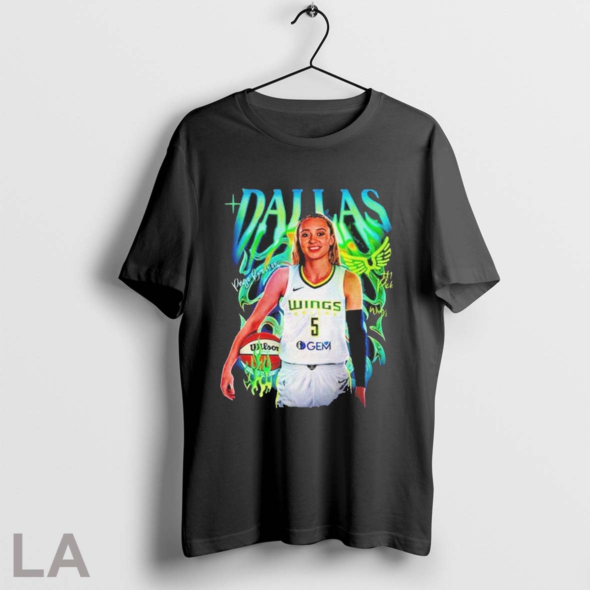 Original Paige Bueckers 5 Dallas Wings Wnba Basketball 2025 Unisex