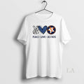 Original Peace Love Astros Houston Baseball Star Logo Graphic Unisex