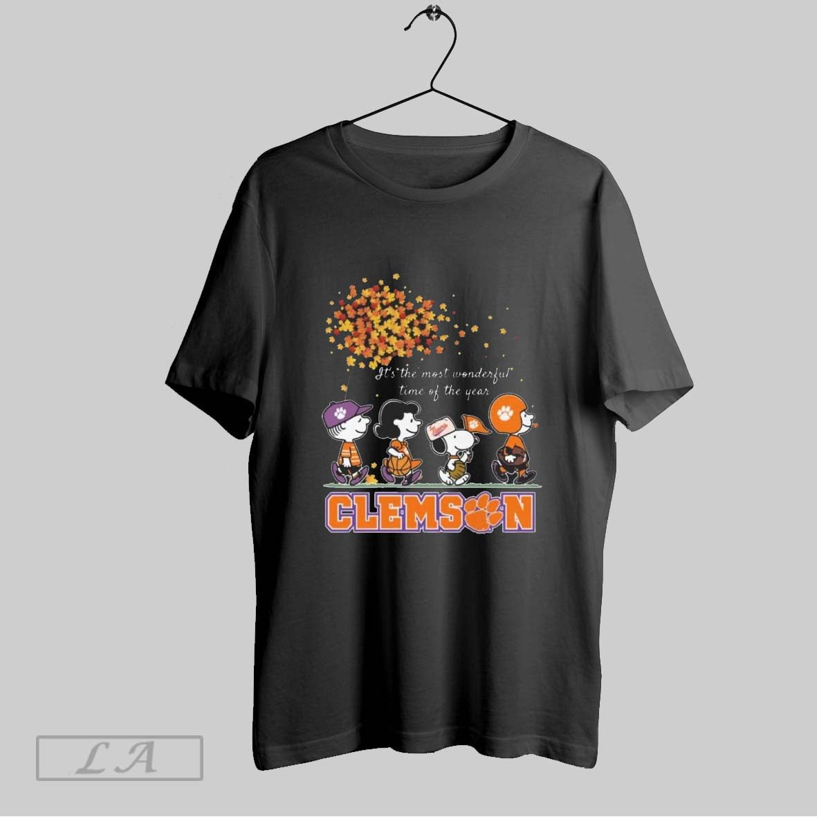 Original Peanuts Its The Most Wonderful Time Of The Years Clemson Tigers Unisex