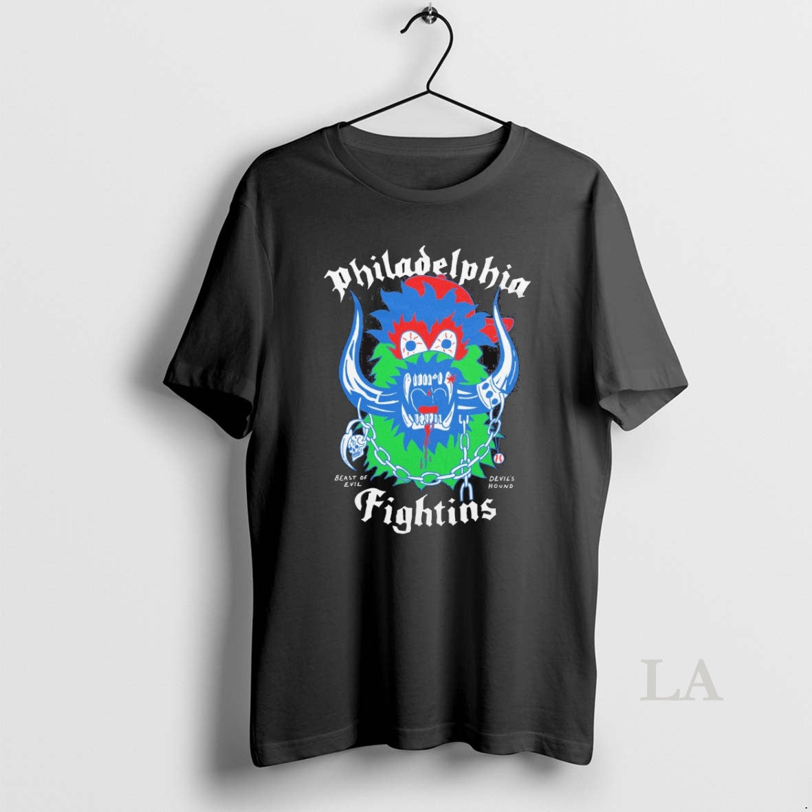 Original Philadelphia Fightins Beast Of Evil Devils Hound Unisex