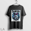 Original Poster Blink 182 Tour Hard Rock Live In Hollywood Fl August 28 2025 Skull Unisex